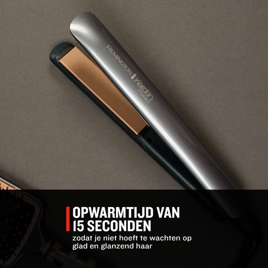 Remington S8598 Keratin Protect Intelligent Stijltang - Keratine & Amandelolie