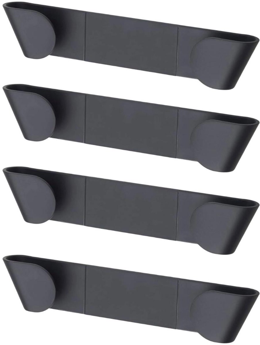 Pannenhouder - Rekken - Zelfklevend Wandmontage - 4 Stuks - Keuken