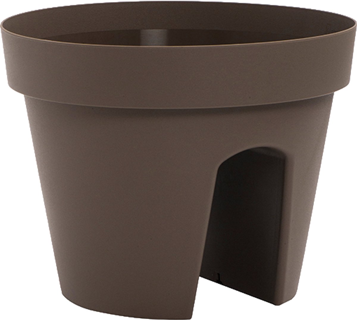 Elezza Soprea Balkon Bloempot Ø29 x H23 cm - Taupe