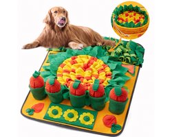 Ohpets® Snuffelmat Hond Wortel - Snackmat - Anti Schrok - 70x50 cm