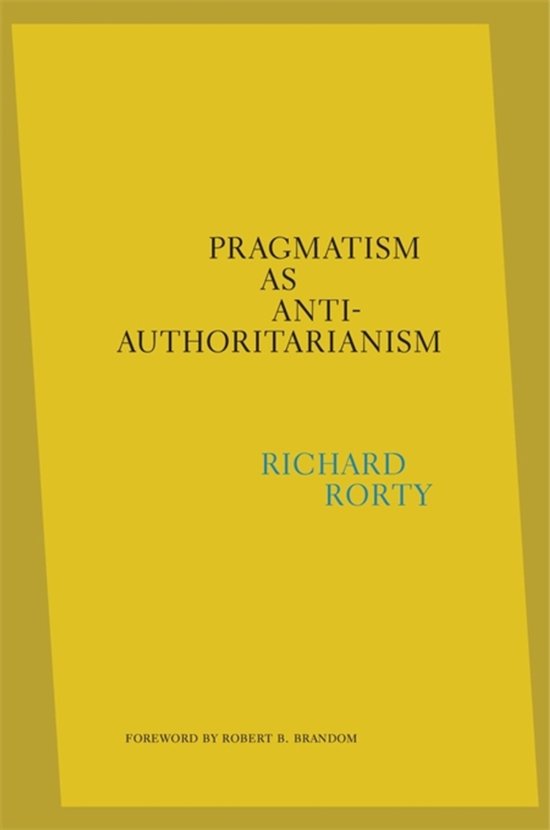 Pragmatism as Anti-Authoritarianism - cover