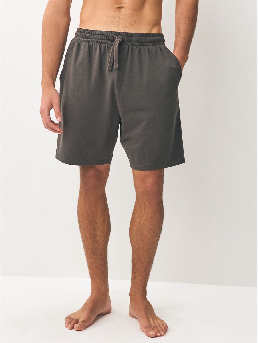 Next - Heren - Set van 3 loopback joggingshorts - Blauw