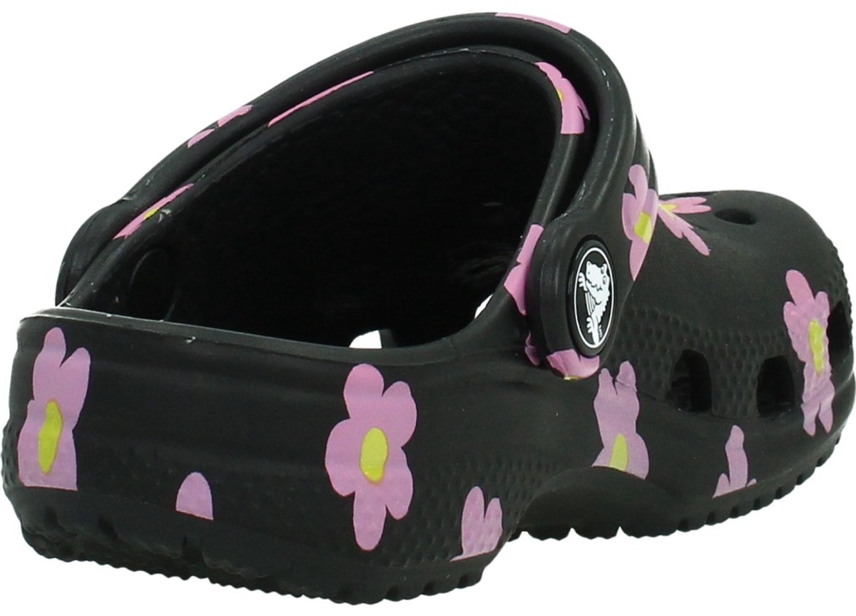 CROCS CLASSIC FLOWER CLOG Zwart 23/24 EU