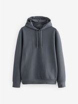 Next - Heren - Pullover-hoody met textuur - Grijs