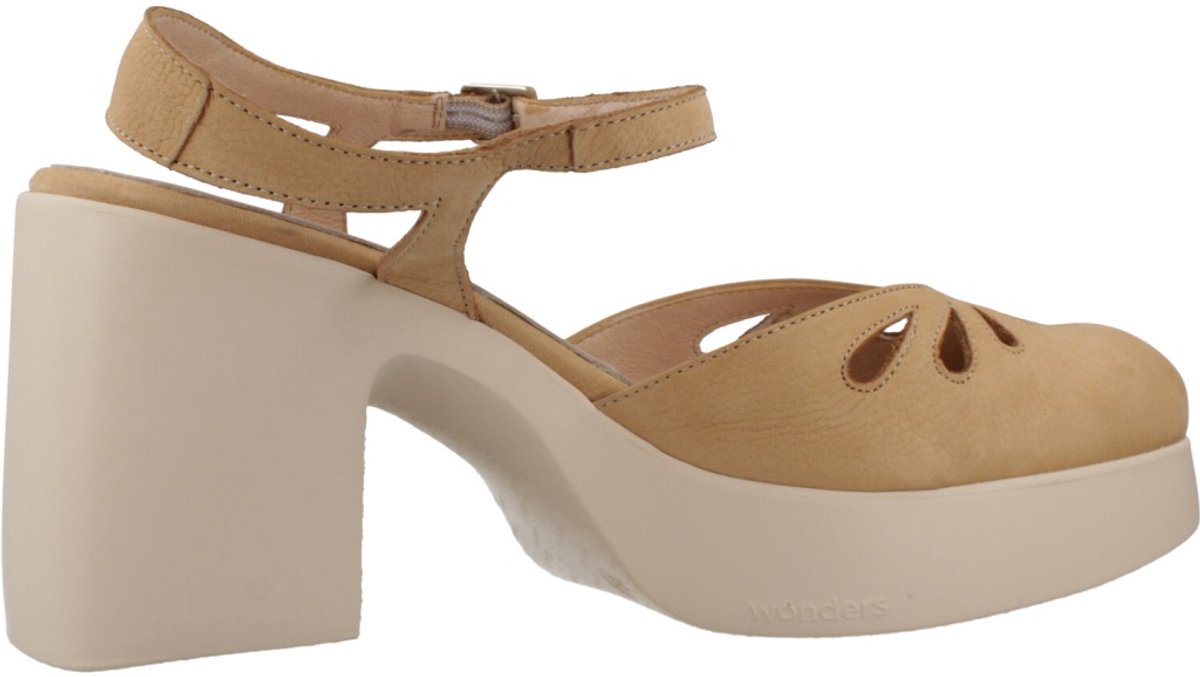 Wonders Lady 91 Hakken Sandalen Beige EU 38 Vrouw
