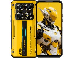 OUKITEL WP60 5G Rugged Smartphone - 16GB RAM + 512GB Opslag - 7,2 inch HD+ Scherm - 10000mAh Batterij - 108MP Camera - NFC - Android 15 - Geel