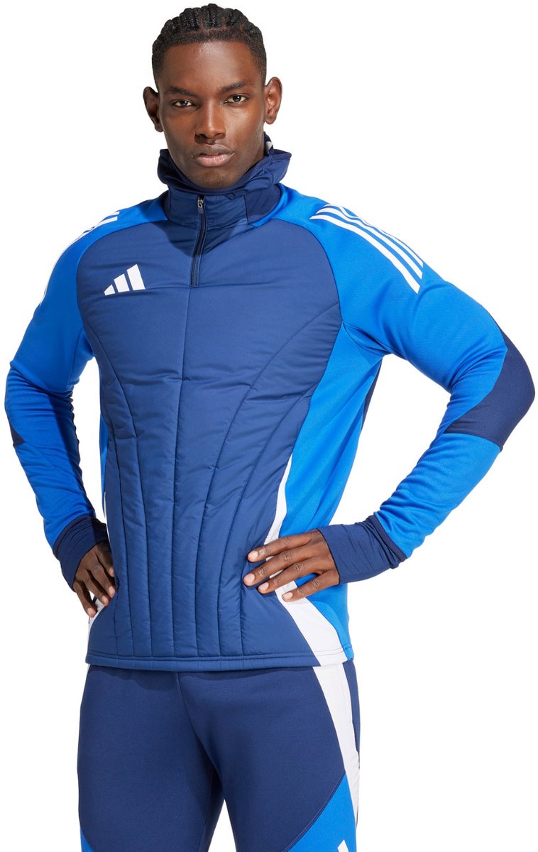 adidas Tiro 24 Competition Winterized Sporttrui Heren Blauw - Maat S