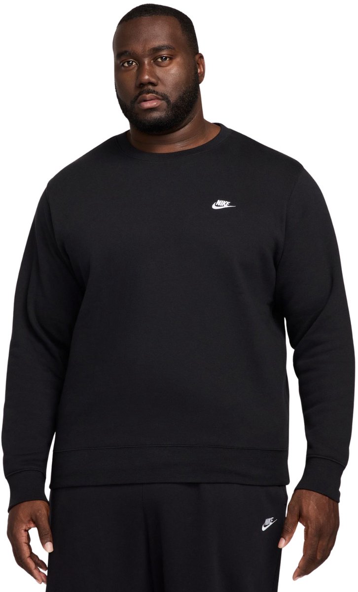 Nike Club Sweater Heren Zwart
