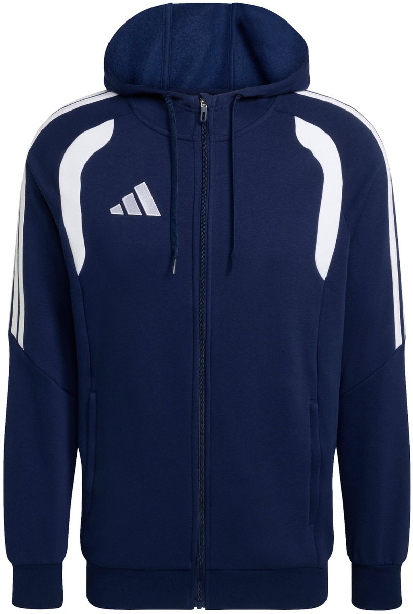 adidas Tiro 26 League Sweat Full Zip Hoodie Heren Donkerblauw - Maat L