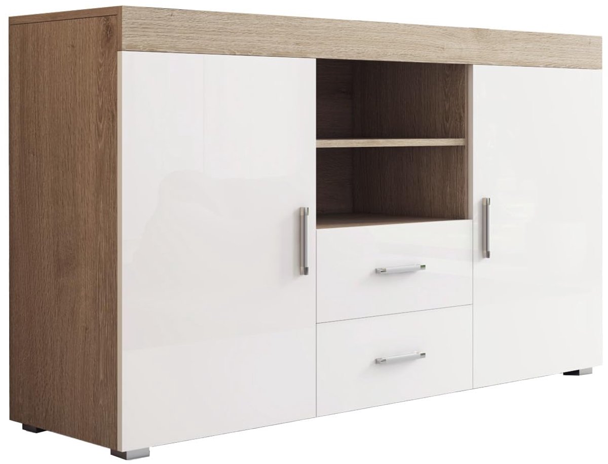Sierra Muebles Bonitos | Dressoir Modern voor woonkamer of eetkamer | Breedte 140 x Hoogte