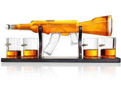 Whiskey karaf | Karaf AK-47 set | Whiskey decanteer karaf met glazen