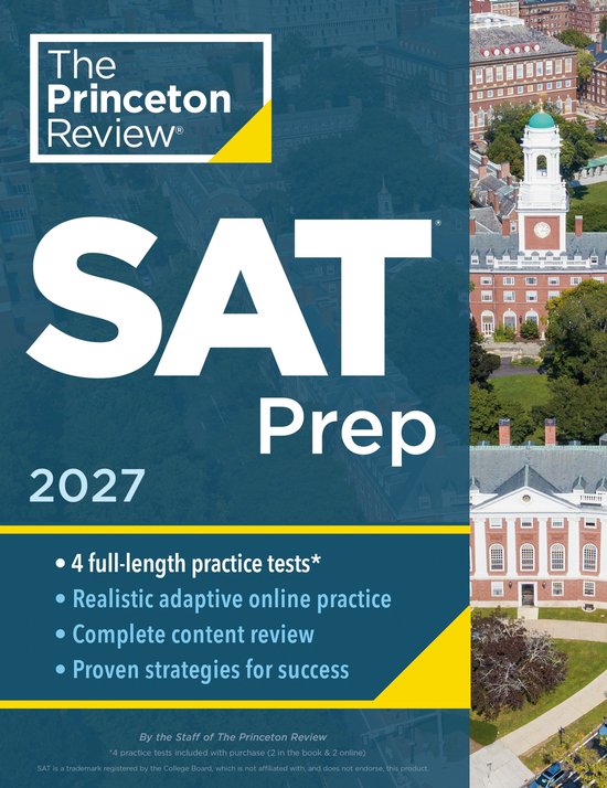 College Test Preparation - Princeton Review SAT Prep, 2027 - cover