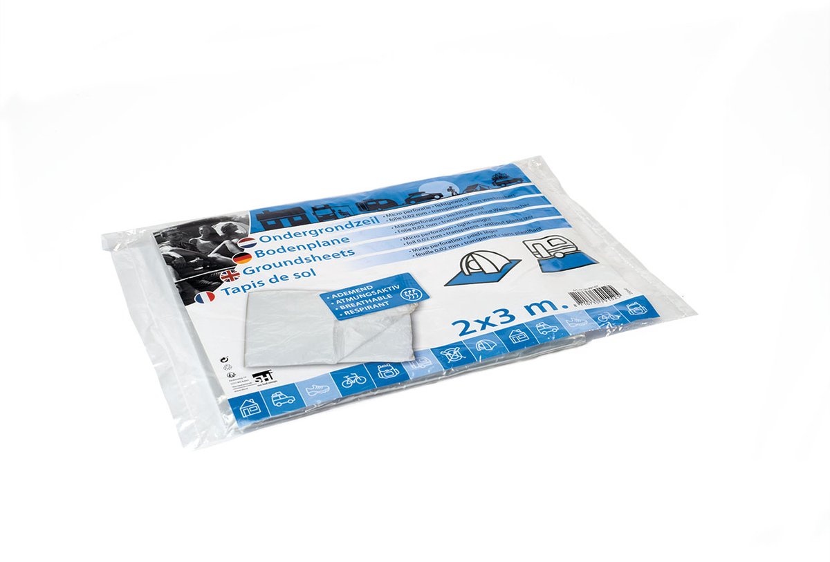 Folie Grondzeil 3x4 m Transparant