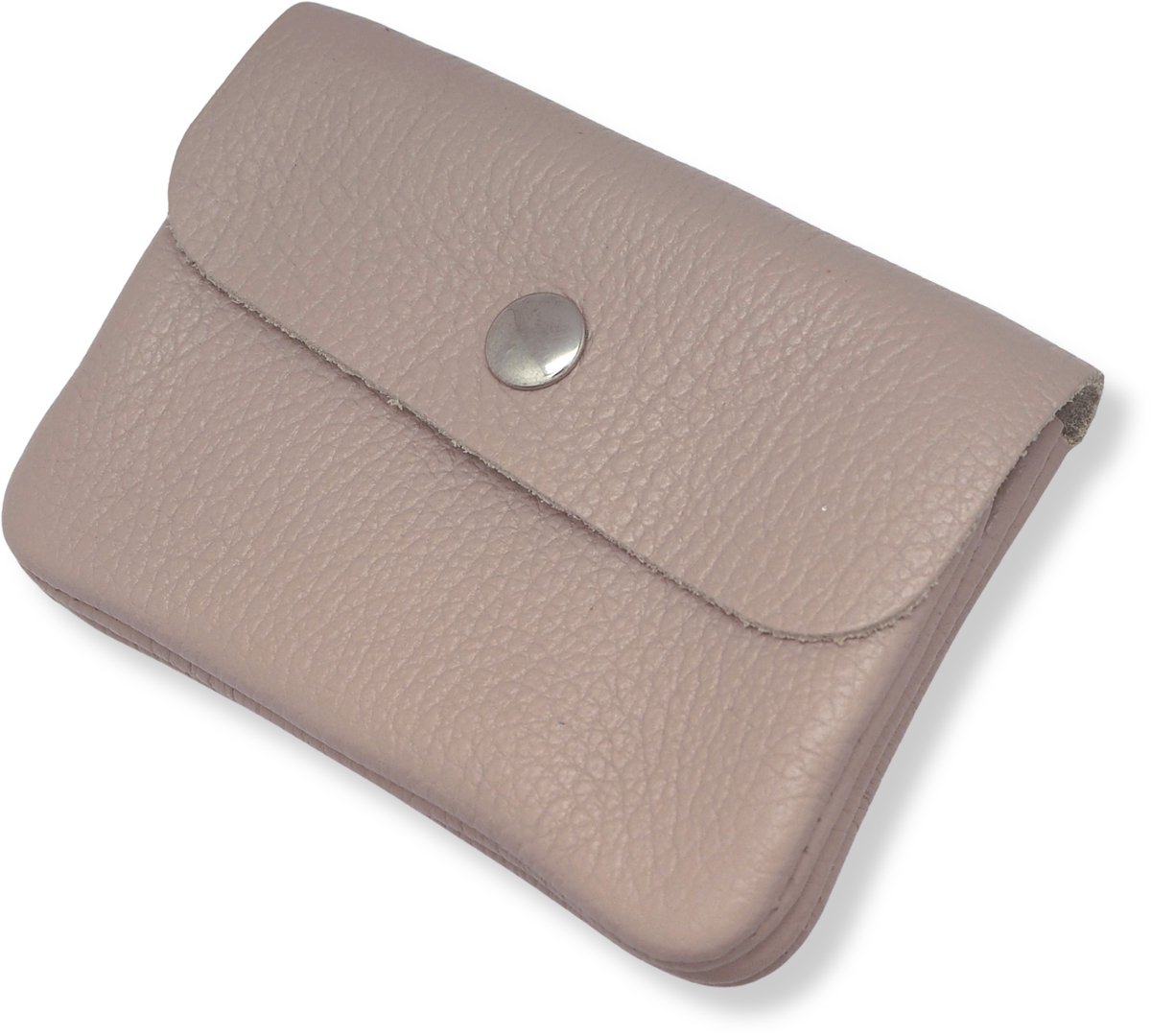 Bijoutheek Portemonnee Leer Italiaans Mineral Pink