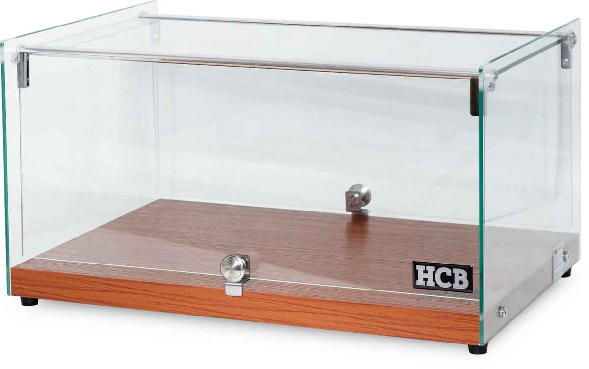HCB® - Professionele Glazen opzet vitrine 35 liter - Horeca opzetvitrine - 8.6 kg - 2976