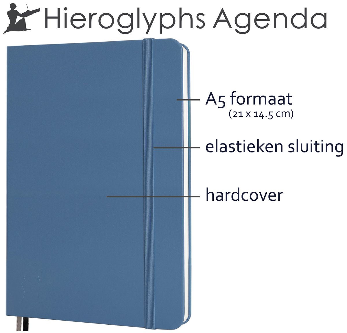 Hieroglyphs Hieroglyphs 2027 A5 Weekagenda - afbeelding 5