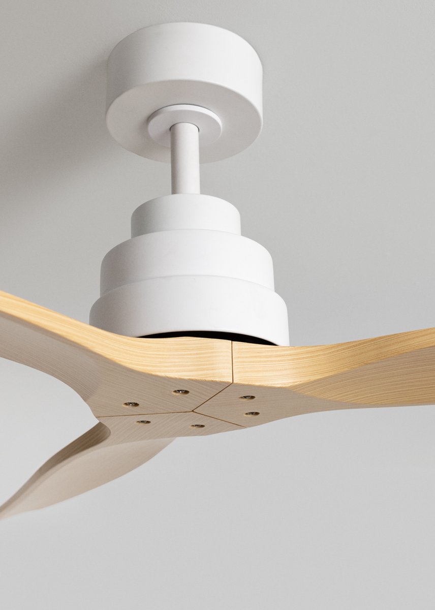 CREATE - Stille plafondventilator van 40 W met technische ABS-bladen, verkrijgbaar in verschillende maten - M - Geen licht - WIFI - WIND STYLANCE – foto 7
