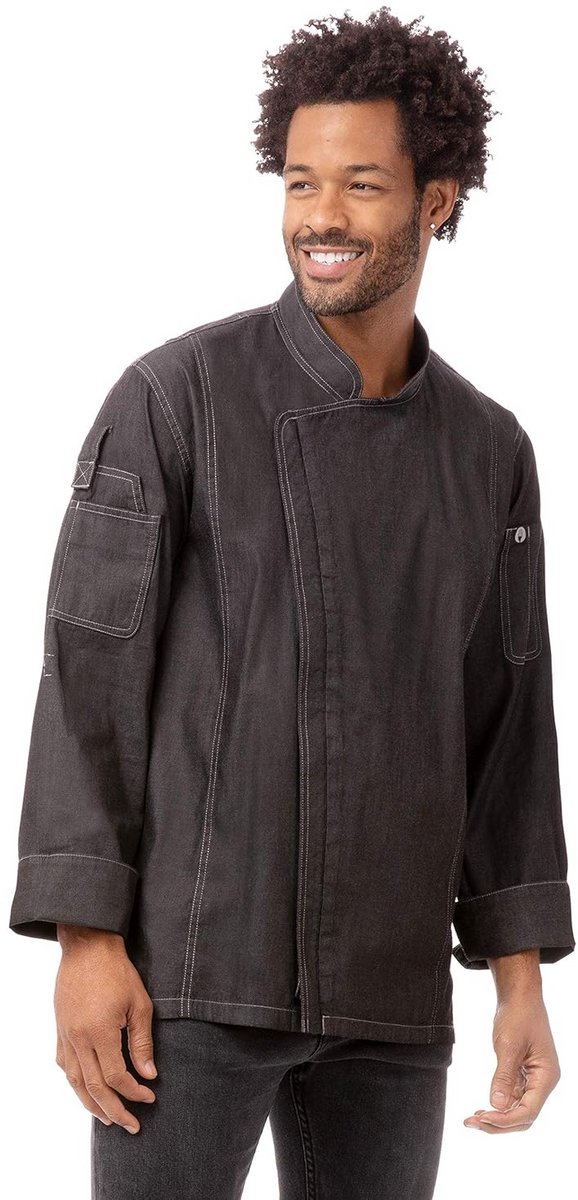 Stijlvolle Denim Koksjas voor Heren en Dames - Duurzaam en Comfortabel
