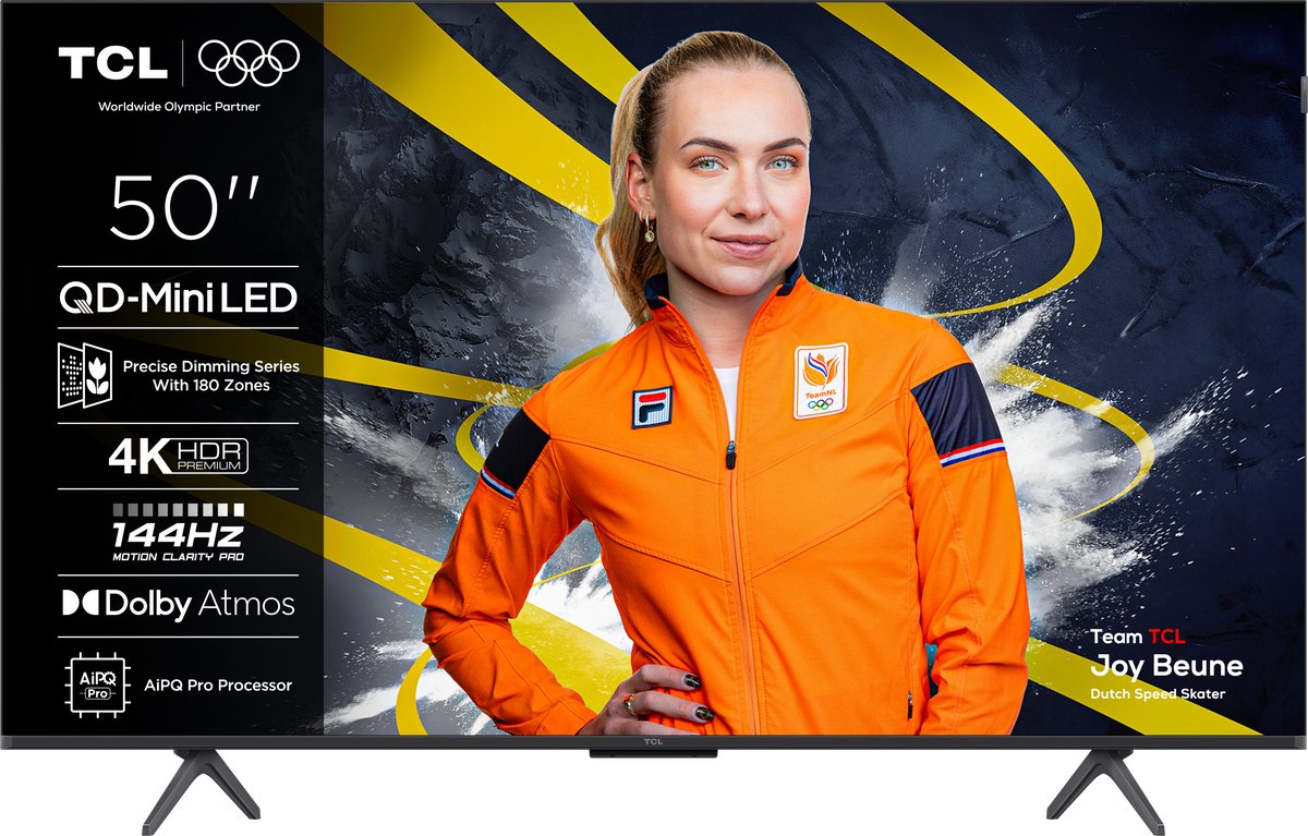 TCL 50Q6C - 50 inch - 4K QD-MiniLED - 2025 - TCL - €599,00