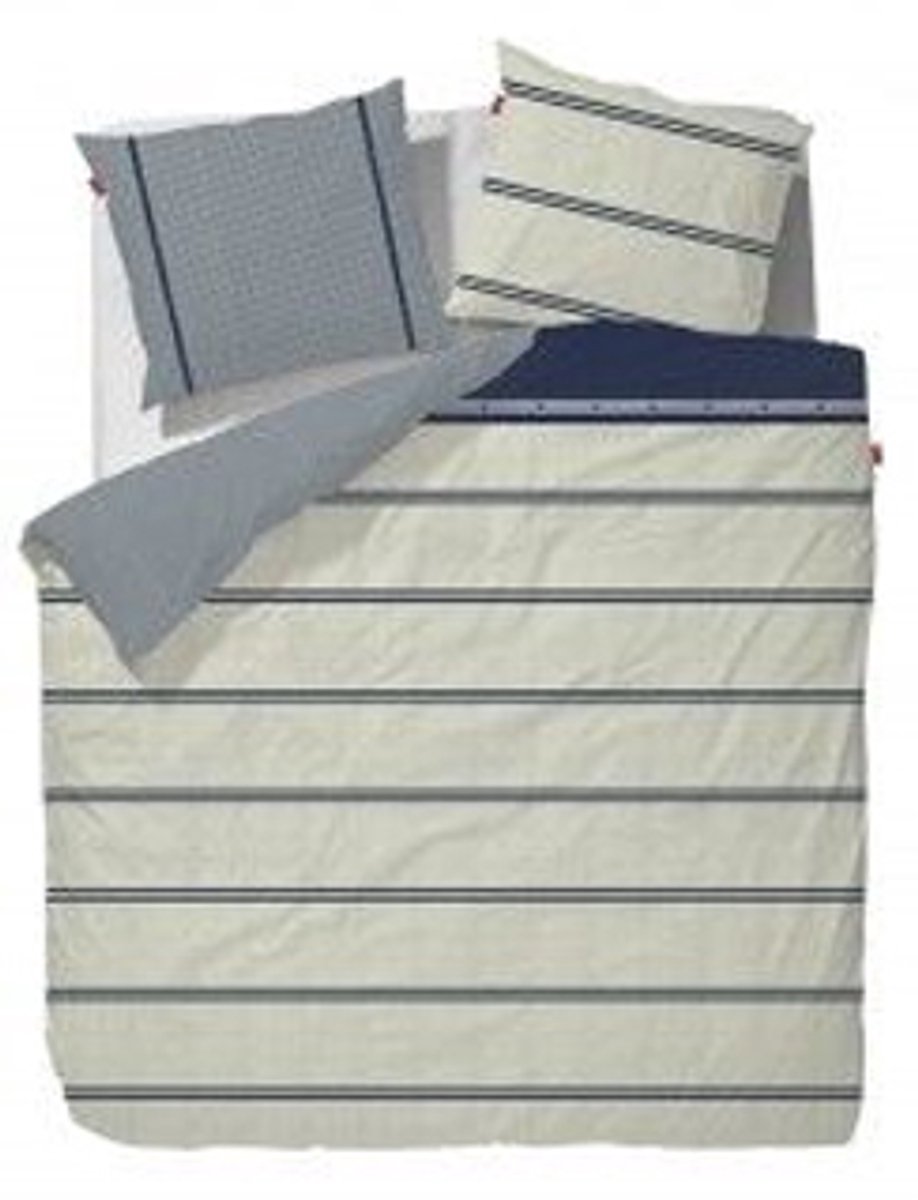 At Home with Marieke Sea Side Dekbedovertrek - Litsjumeaux - 240x200/220 cm - Blauw