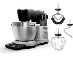 Bosch Serie 8 - MUMS8ZS00 - Keukenmachine - Pearl silver - 1800w - 6L mengkom