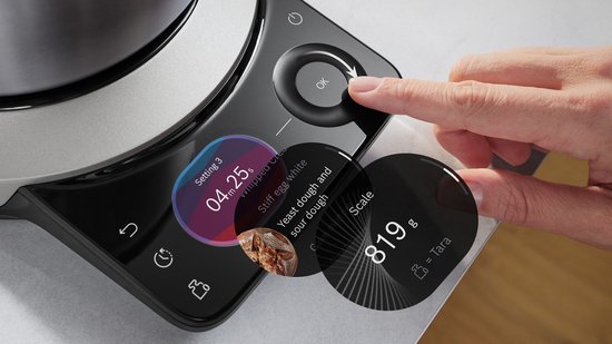 Bosch Serie 8 - MUMS8ZS00 - Keukenmachine - Pearl silver - 1800w - 6l mengkom van Merkloos — afbeelding 4