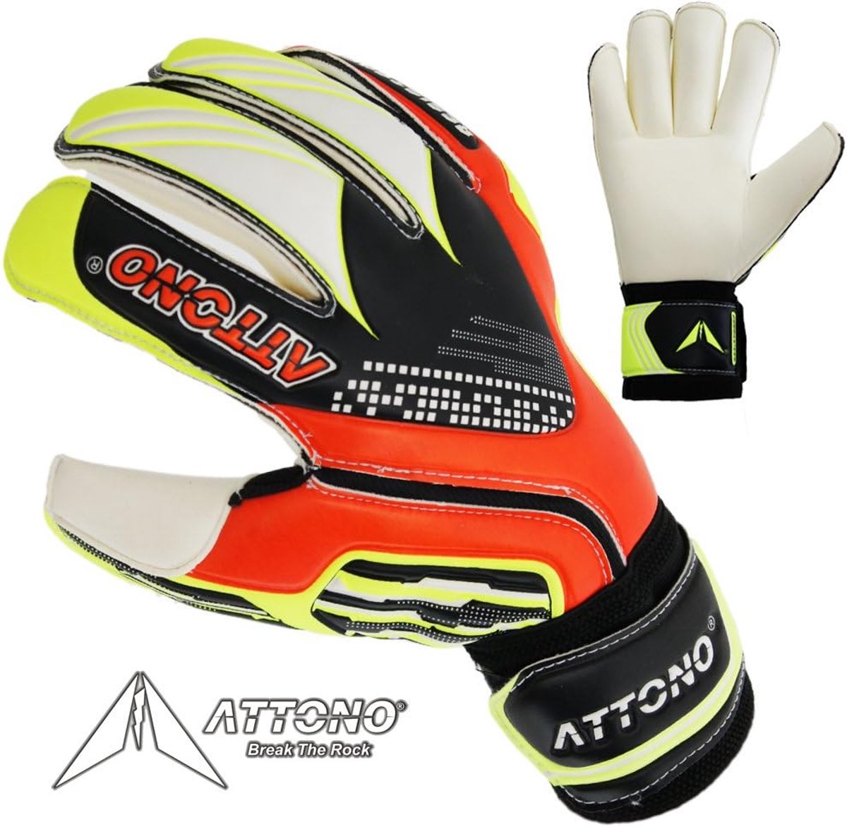 Keeperhandschoenen met Fingersave en Uitstekende Grip