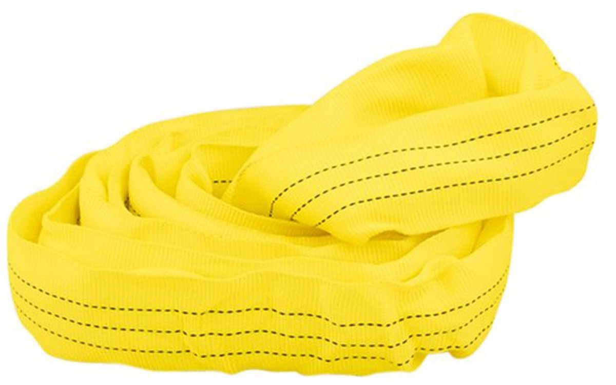 Rondstrop 3 ton, geel, 1.5 meter, eindloze hijsband - TRAILERGEAR