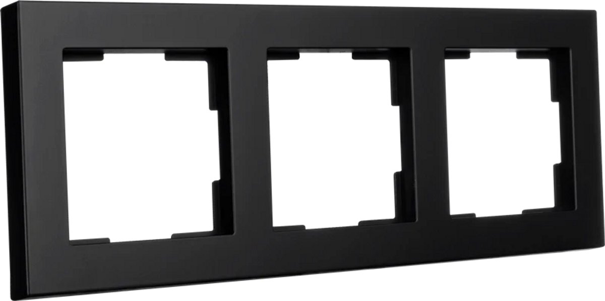 EMhub afdekraam 3-voudig - Neo55 mat zwart (4090055)