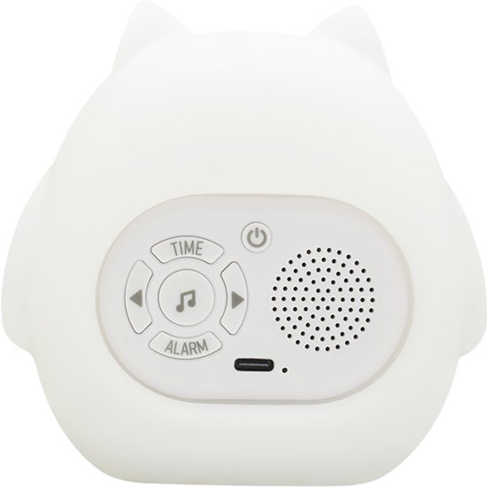 Kinderwekker Uil met Nachtlampje - Digitale Wekker Kind - Slaaptrainer Kinderwekker - LED Klok met Kleurenlicht - Oplaadbare Wekker Kinderkamer - Alarmklok voor Peuter en Kind van Merkloos — afbeelding 4