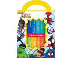 Disney Junior Marvel Spidey & His Amazing Friends 12 Books My First Library