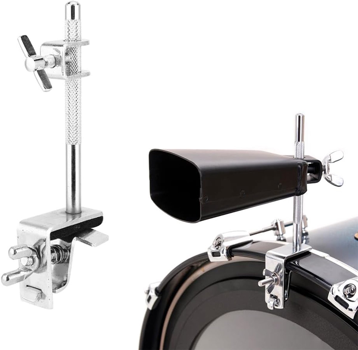 Koebelhouder - Snare standaard frame - Drum instrumenten - Verstelbaar metaal - 230 gram