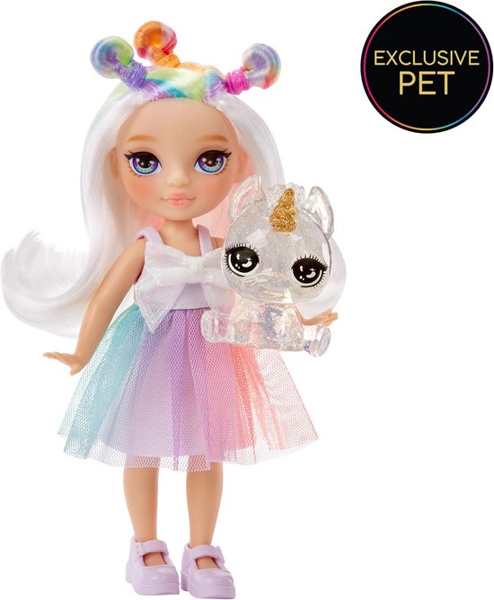 Modepop - Kleine pop - Fantasierijk spelen - Poseerbaar model - 14 cm - Meerkleurig van Merkloos — afbeelding 5