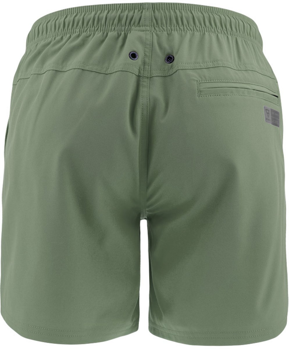 Brunotti Bru - conic Zwembroek Heren - Zwemshort met 4 - Way Stretch - Vintage Green — afbeelding 5