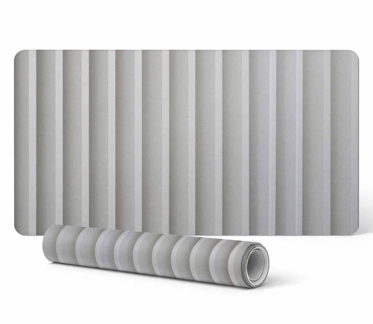 Antislip gaming muismat met verticale strepen, 100x50 cm