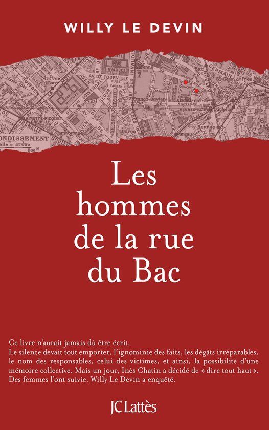 Les hommes de la rue du Bac - cover