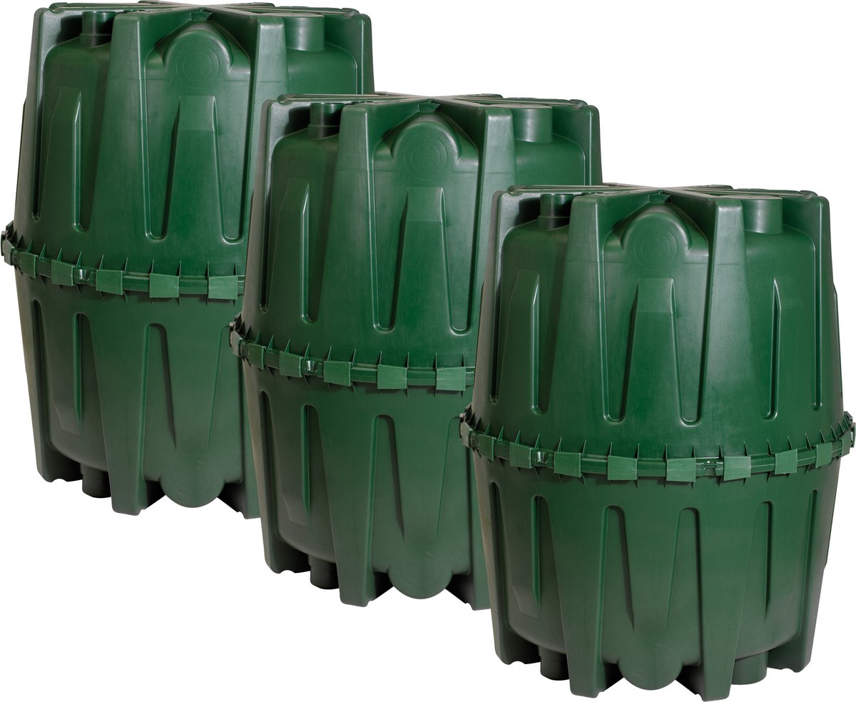 4rain HERKULES regenwatertank SET 4800 L