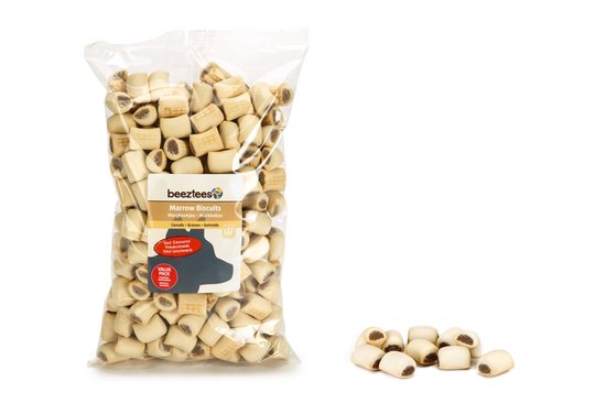 Beeztees Mergkoekjes - Hondenkoekjes - Hondensnacks - Rund - Voordeelverpakking - 1400 gram