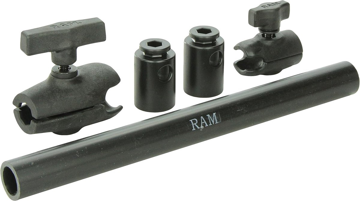 Montageset met 45,7 cm (18 inch) Arm en Sokkel voor Apparatuur