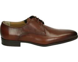 Giorgio - 38202 - Nette herenschoenenHeren veterschoen - Kleur: Cognac - Maat: 39