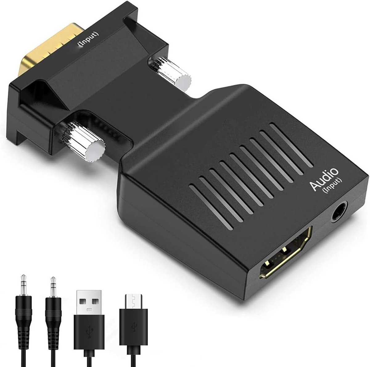 Actieve VGA naar HDMI Converter met 3.5mm Audio voor 1080P Laptop en PC
