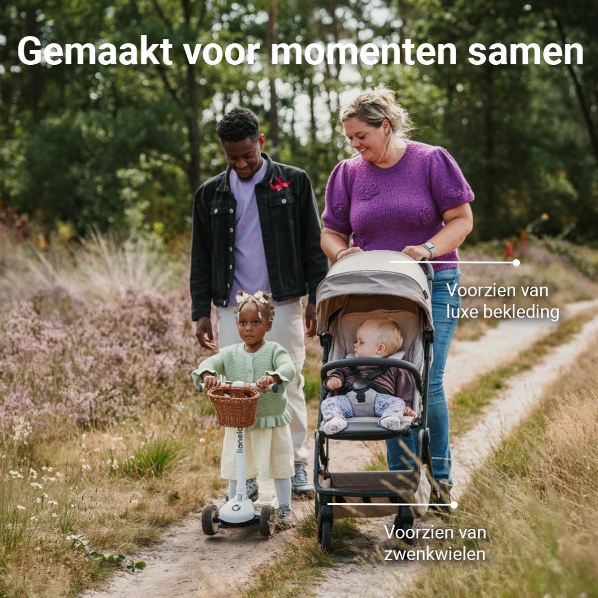 Novi Baby Cloud Go Buggy - Donker Grijs - Inclusief transporttas — cadeau in Cadeau-ideeën - foto 4