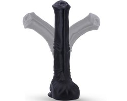 Jespro Fantasy dildo 30cm - Flexibel met zuignap - Monster - Cock - Extreme - BPA vrij