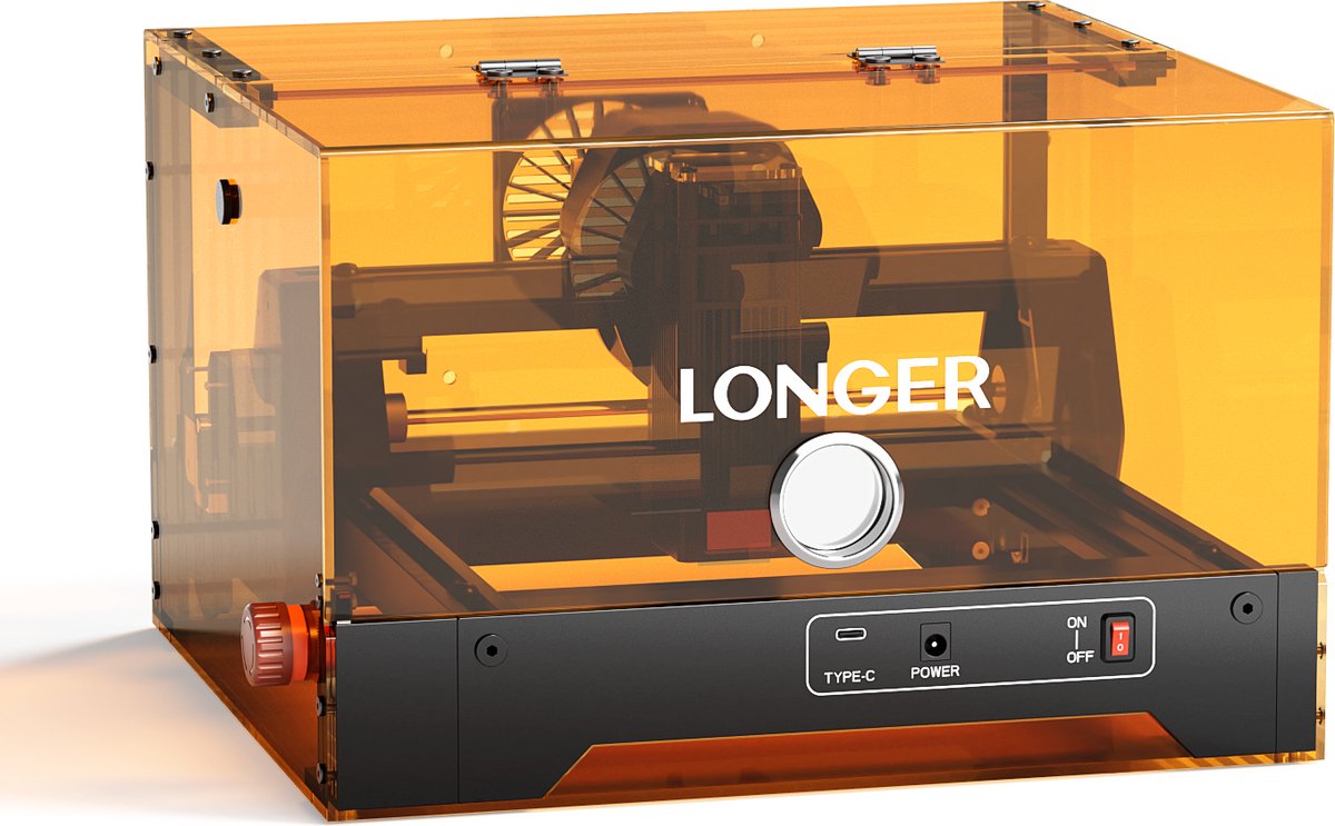 LONGER RAY5 Mini 5.5W Lasergraveermachine – Snijden & Graveren – WiFi/App – Direct Klaar voor Gebruik