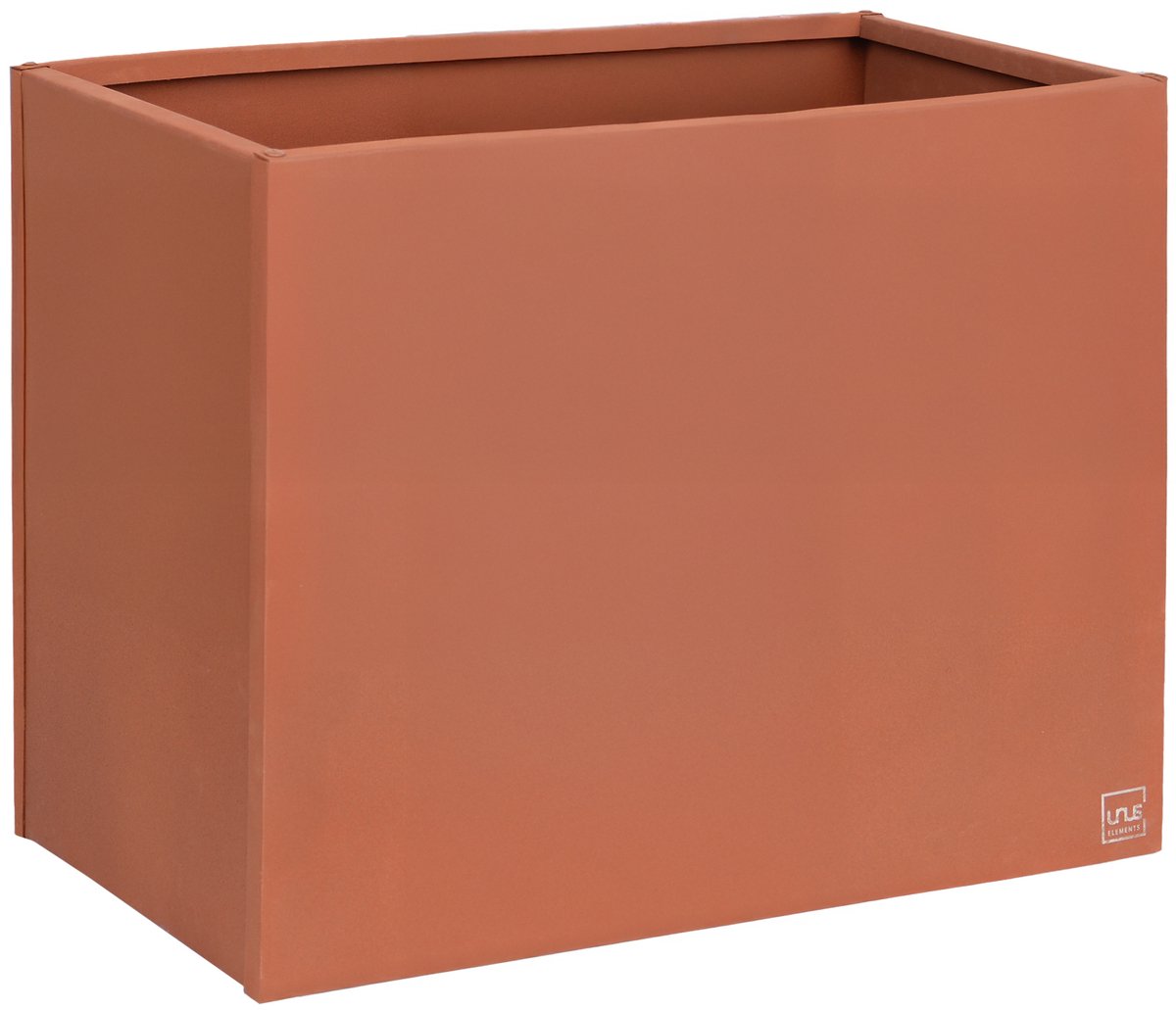 UNUS® Plantenbak Bloembak Bloempot rechthoekig 80x40x80 cm roestlook