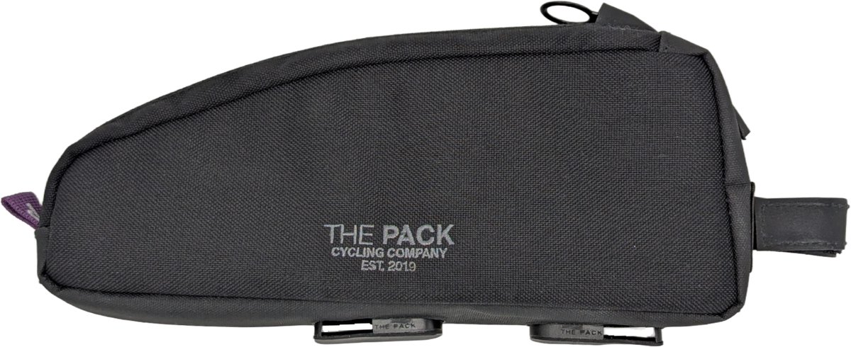 The Pack Snack Bag | Top Tube Bag Medium | Frametas - Bikepacking - 1L - Stevig materiaal - Zachte binnenzijde - Gravelbike