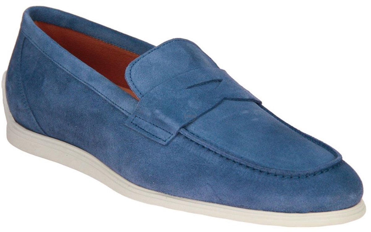 Belang Moccasin Blauw