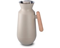 Rosendahl Kitchen thermos hoog 1L sand / hout