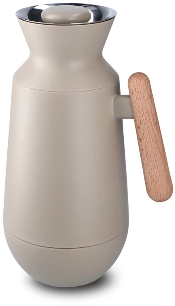 Rosendahl Kitchen thermos hoog 1L sand / hout