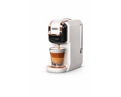 CYRO - Koffiecupmachine - Koffiezetapparaat Cups - Koffiemachines- 5-in-1 - Koffiemachine - Koffie, Cappuchino, Espresso - Wit